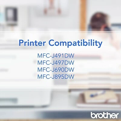 Brother LC3011BK Black Standard Yield Ink Cartridge 4 Brother LC3011BK Black Standard Yield Ink Cartridge - Image 2