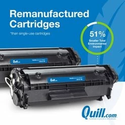 Quill Brand® Remanufactured Black Standard Yield Toner Cartridge Replacement For HP 05A (CE505A), 5/Pack (Lifetime Warranty) -Avery Shop sp85556680 s7 22